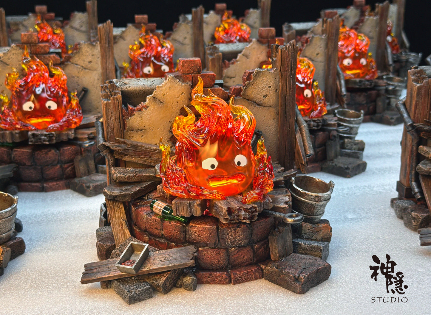 SHEN YIN STUDIO – HOWL’S MOVING CASTLE: MEETING SERIES, CALCIFER'S REBIRTH [IN STOCK]