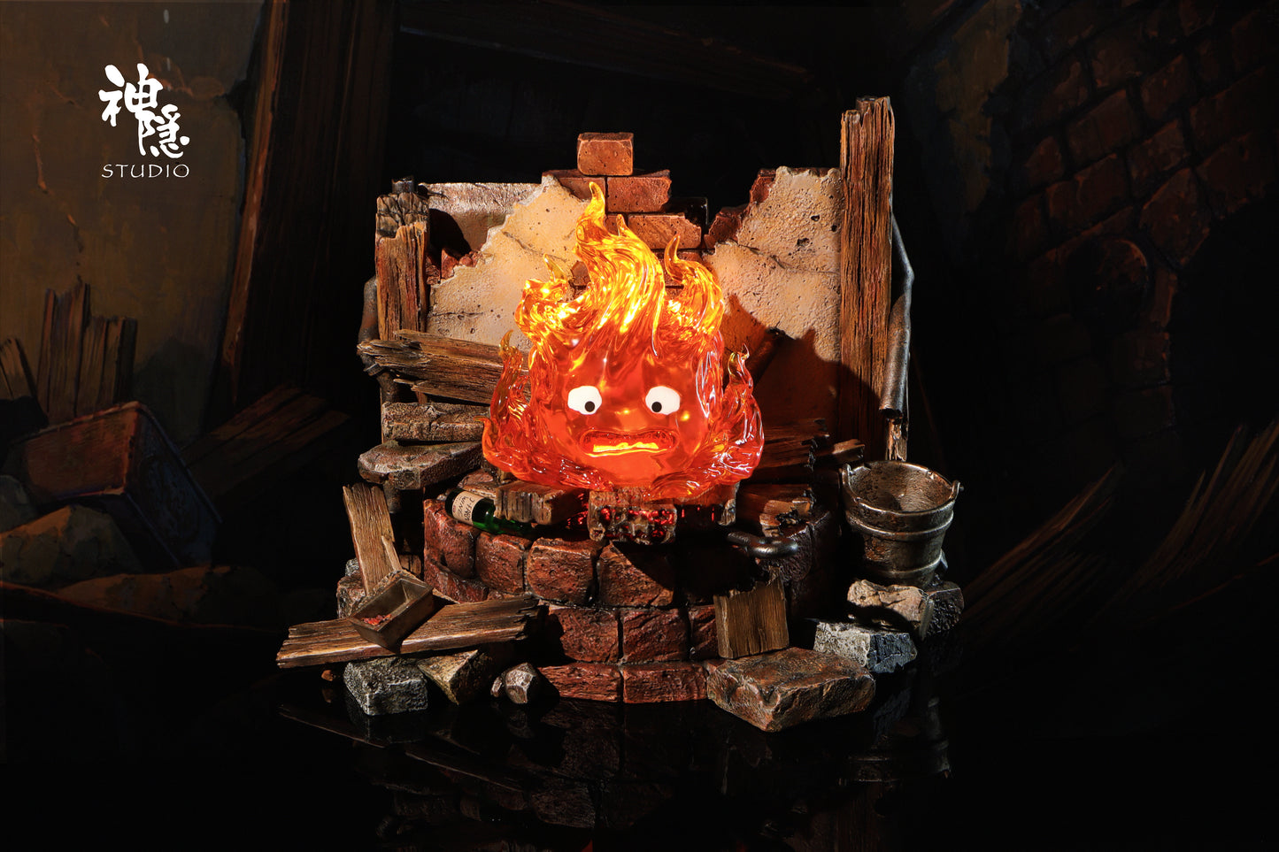 SHEN YIN STUDIO – HOWL’S MOVING CASTLE: MEETING SERIES, CALCIFER'S REBIRTH [IN STOCK]
