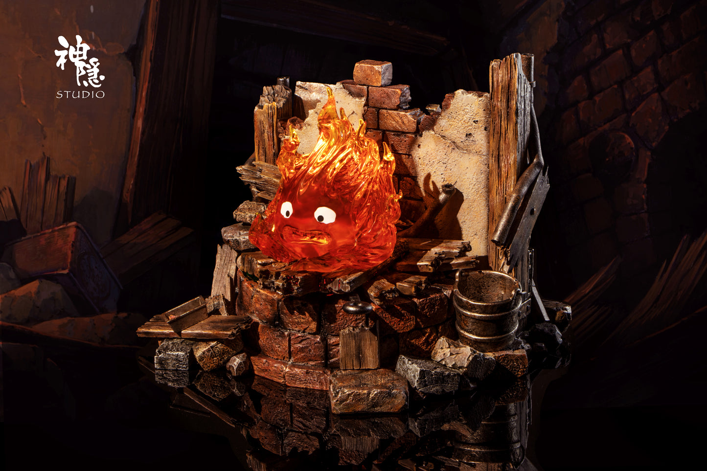 SHEN YIN STUDIO – HOWL’S MOVING CASTLE: MEETING SERIES, CALCIFER'S REBIRTH [IN STOCK]