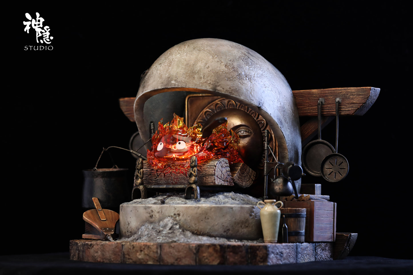 SHEN YIN STUDIO – HOWL’S MOVING CASTLE: MEETING SERIES, COOKING CALCIFER [IN STOCK]