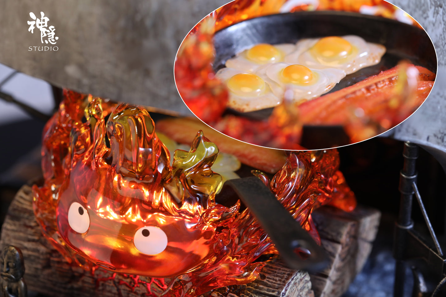 SHEN YIN STUDIO – HOWL’S MOVING CASTLE: MEETING SERIES, COOKING CALCIFER [IN STOCK]