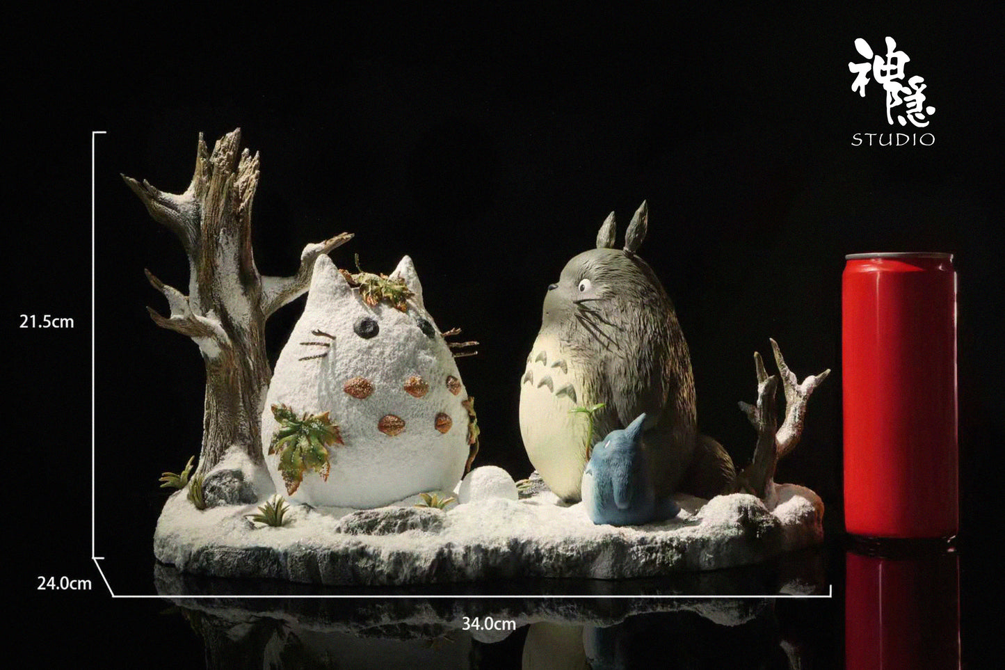 SHEN YIN STUDIO – MY NEIGHBOR TOTORO: MEETING SERIES, SNOW TOTORO [IN STOCK]