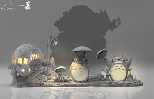 SHEN YIN STUDIO – MY NEIGHBOR TOTORO: STOP-MOTION MEMORIES SERIES, SET OF THREE [IN STOCK]