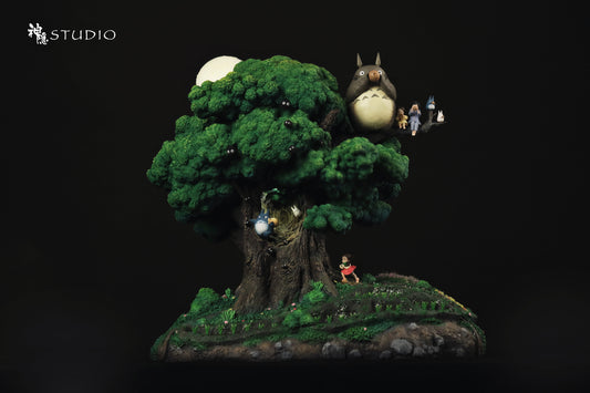 Studio Ghibli Water Bonsai Statues