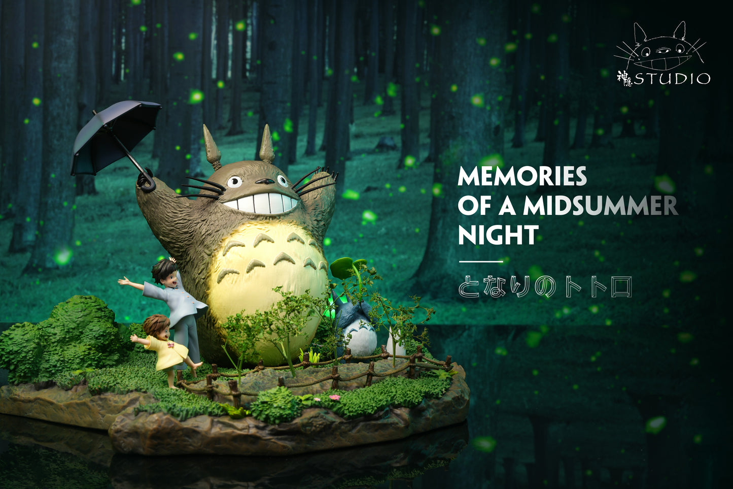 SHEN YIN STUDIO – MY NEIGHBOR TOTORO: STOP-MOTION MEMORIES SERIES, SET OF THREE [IN STOCK]