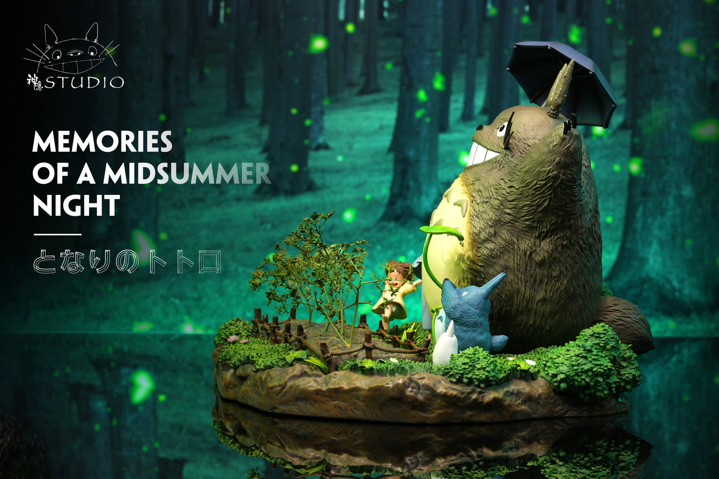 SHEN YIN STUDIO – MY NEIGHBOR TOTORO: STOP-MOTION MEMORIES SERIES, SET OF THREE [IN STOCK]