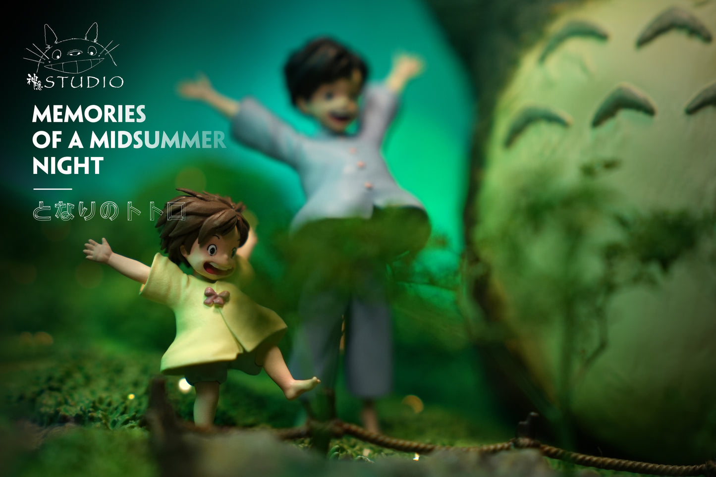 SHEN YIN STUDIO – MY NEIGHBOR TOTORO: STOP-MOTION MEMORIES SERIES, SET OF THREE [IN STOCK]