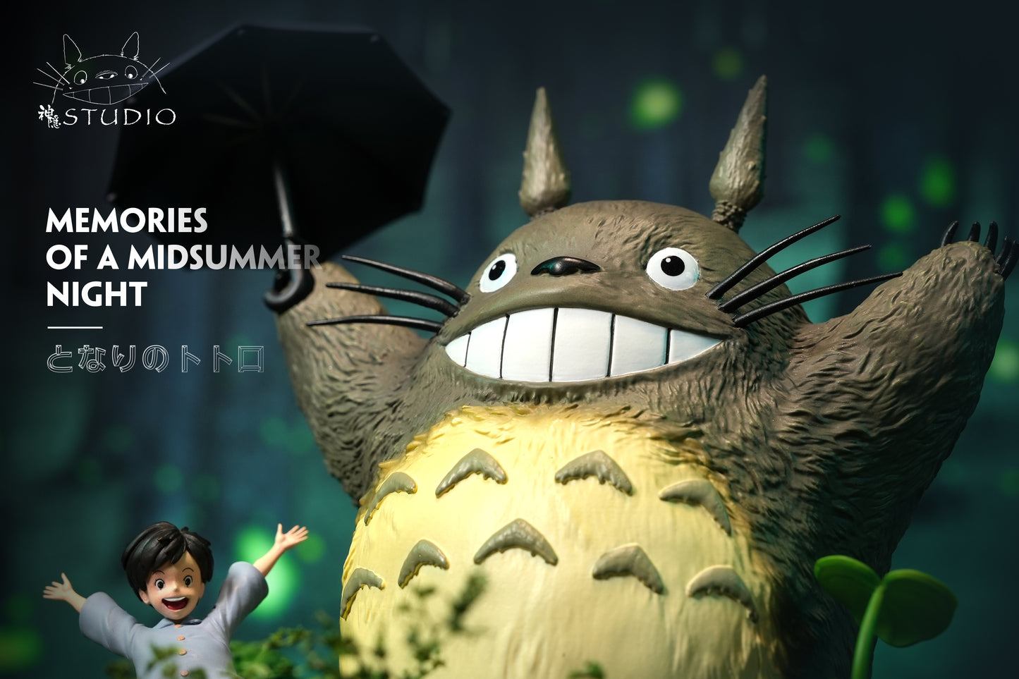 SHEN YIN STUDIO – MY NEIGHBOR TOTORO: STOP-MOTION MEMORIES SERIES, SET OF THREE [IN STOCK]