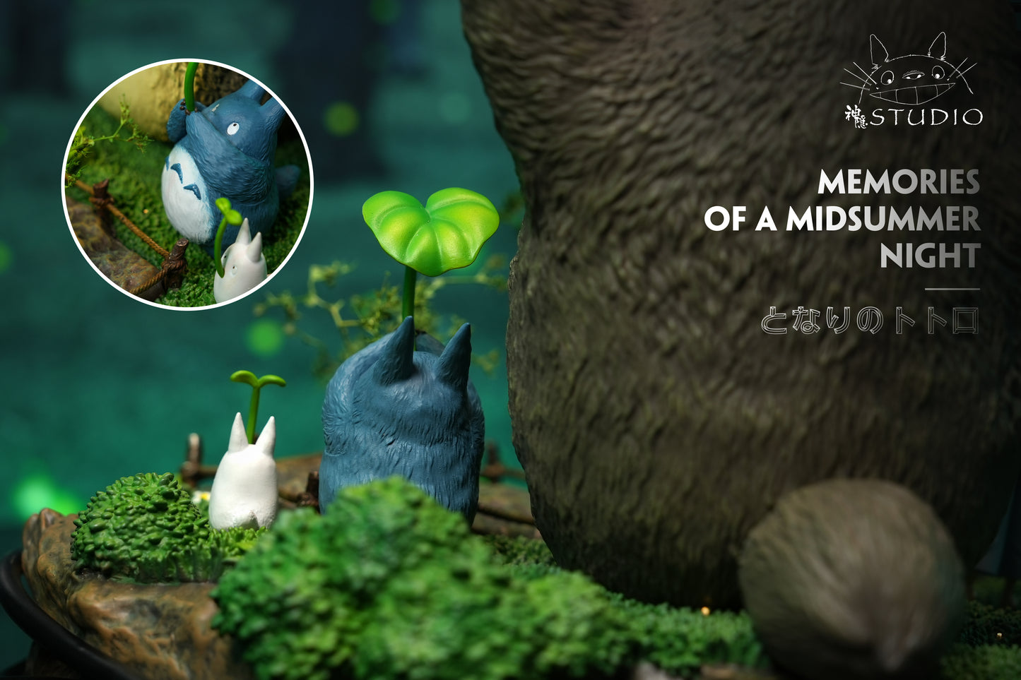 SHEN YIN STUDIO – MY NEIGHBOR TOTORO: STOP-MOTION MEMORIES SERIES, SET OF THREE [IN STOCK]