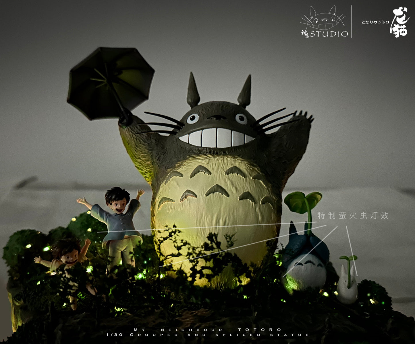 SHEN YIN STUDIO – MY NEIGHBOR TOTORO: STOP-MOTION MEMORIES SERIES, SET OF THREE [IN STOCK]