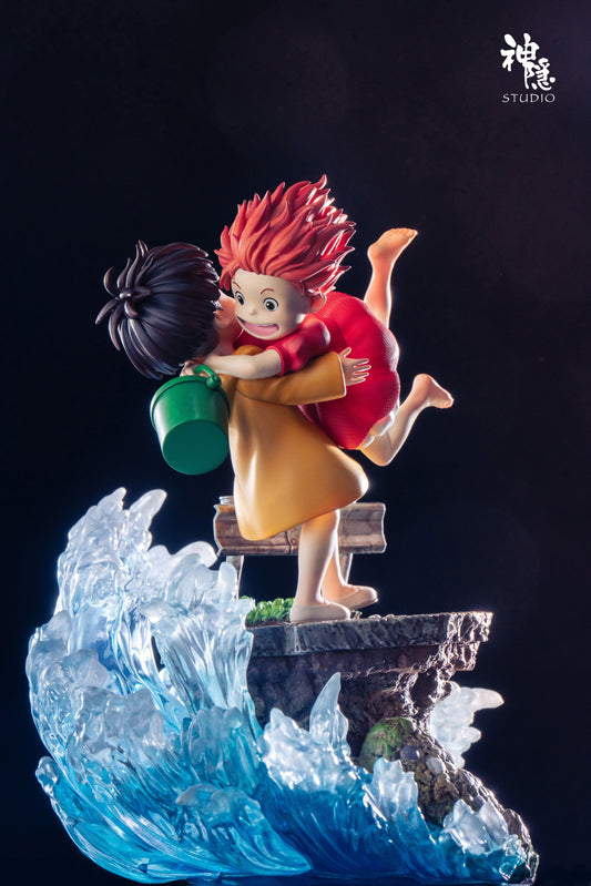 SHEN YIN STUDIO – PONYO: PONYO HUGGING SOSUKE [IN STOCK]