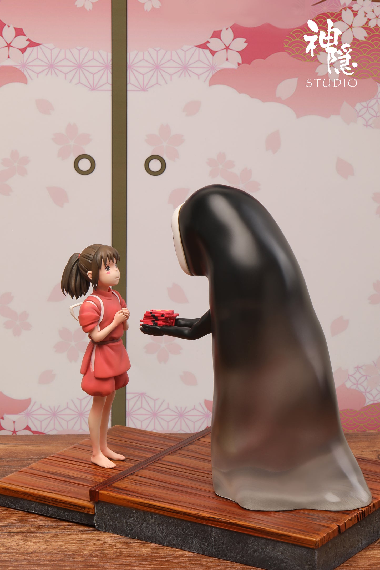 SHEN YIN STUDIO – SPIRITED AWAY: HANDHELD SERIES, CHIHIRO AND NO-FACE [IN STOCK]