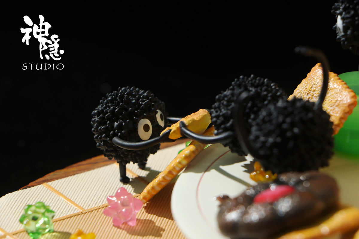 SHEN YIN STUDIO - SPIRITED AWAY BOH AND YU-BIRD GATHERING FOOD 4