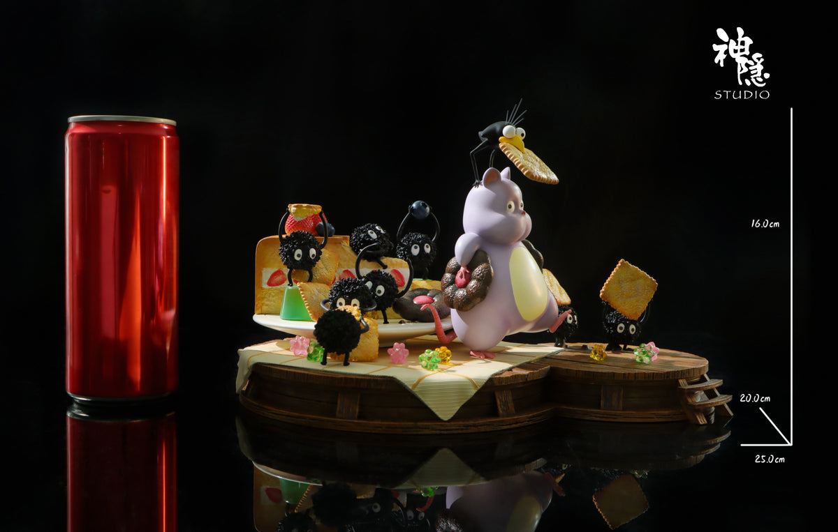 SHEN YIN STUDIO - SPIRITED AWAY BOH AND YU-BIRD GATHERING FOOD 6