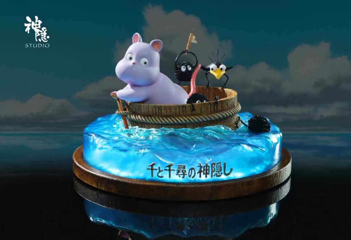 SHEN YIN STUDIO - SPIRITED AWAY BOH AND YU-BIRD ROWING 1