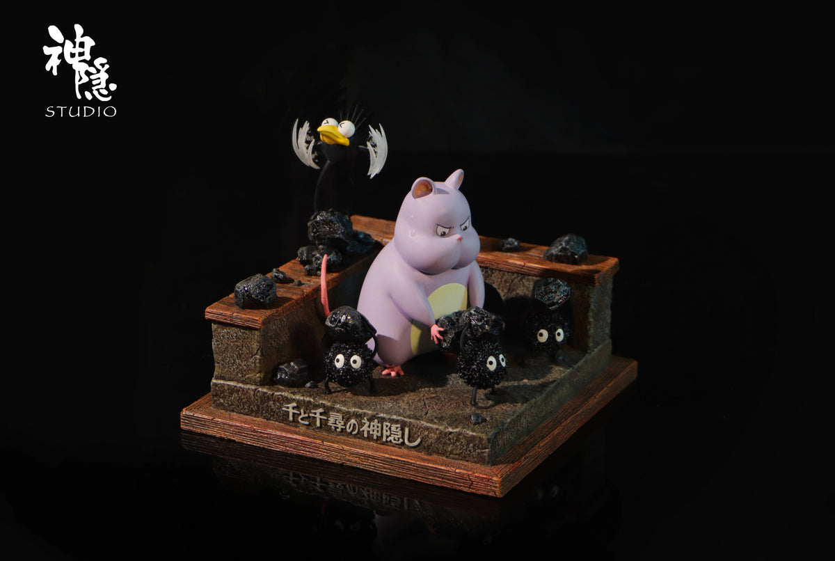 SHEN YIN STUDIO - SPIRITED AWAY BOH AND YU-BIRD WORKING 1