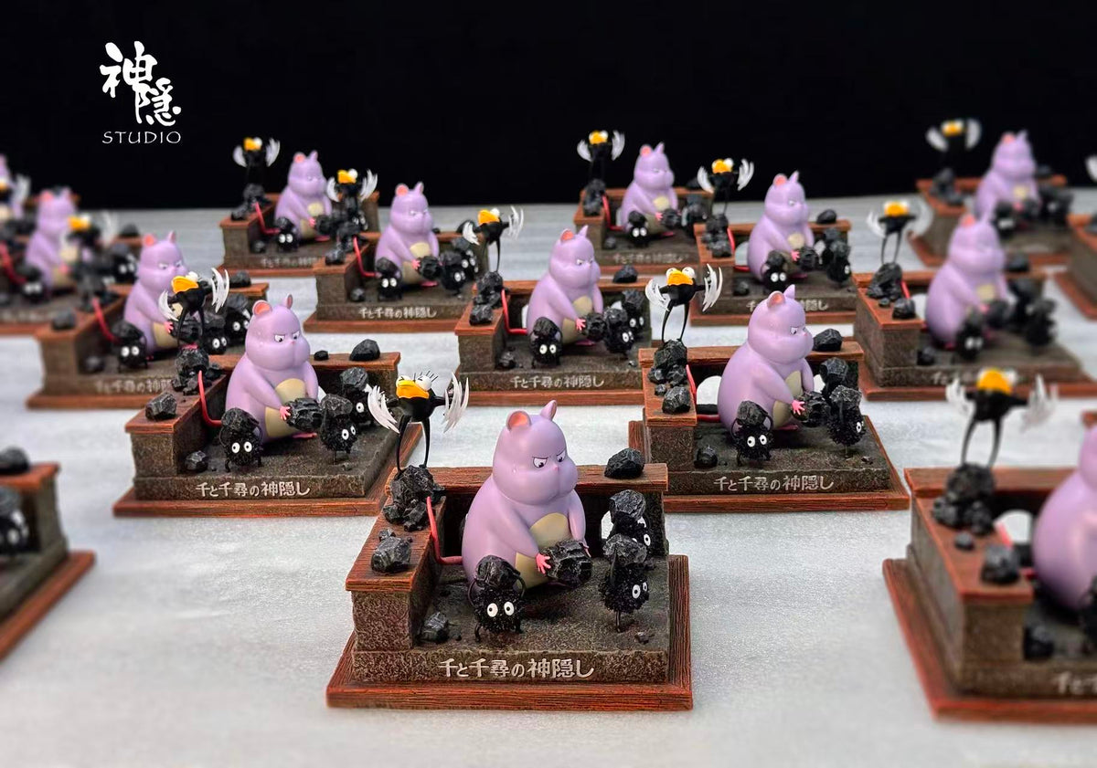 SHEN YIN STUDIO - SPIRITED AWAY BOH AND YU-BIRD WORKING 10