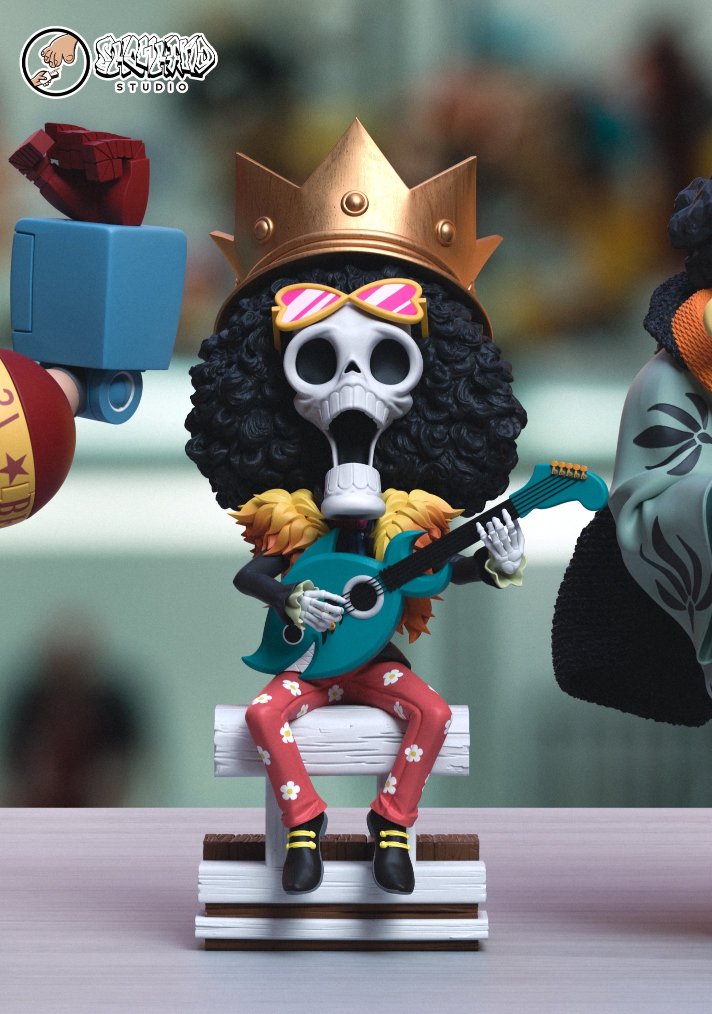 SHOWHAND STUDIO – ONE PIECE: STRAW HAT PIRATES SERIES, FRANKY, BROOK AND JINBE [PRE-ORDER]