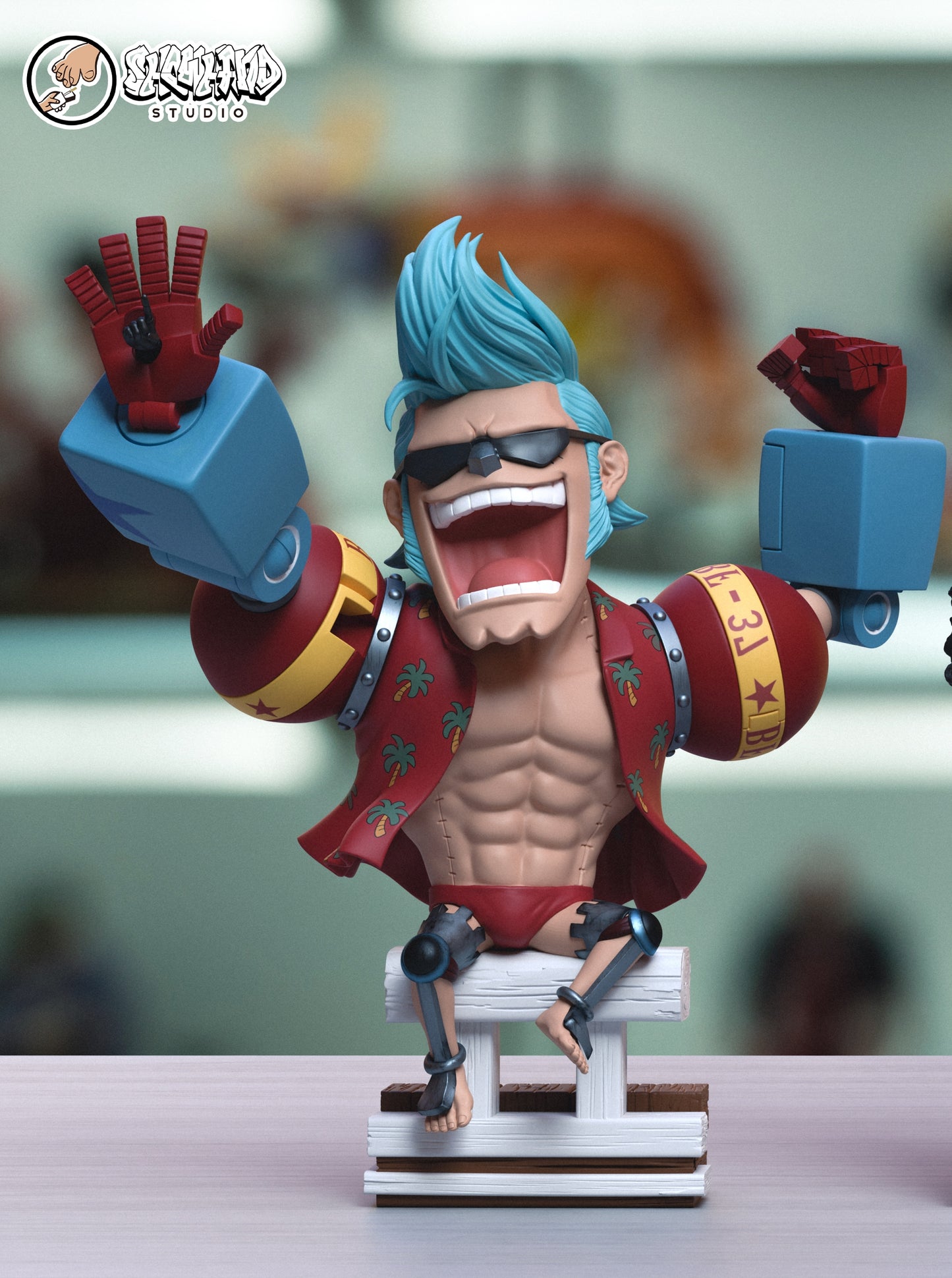 SHOWHAND STUDIO – ONE PIECE: STRAW HAT PIRATES SERIES, FRANKY, BROOK AND JINBE [PRE-ORDER]