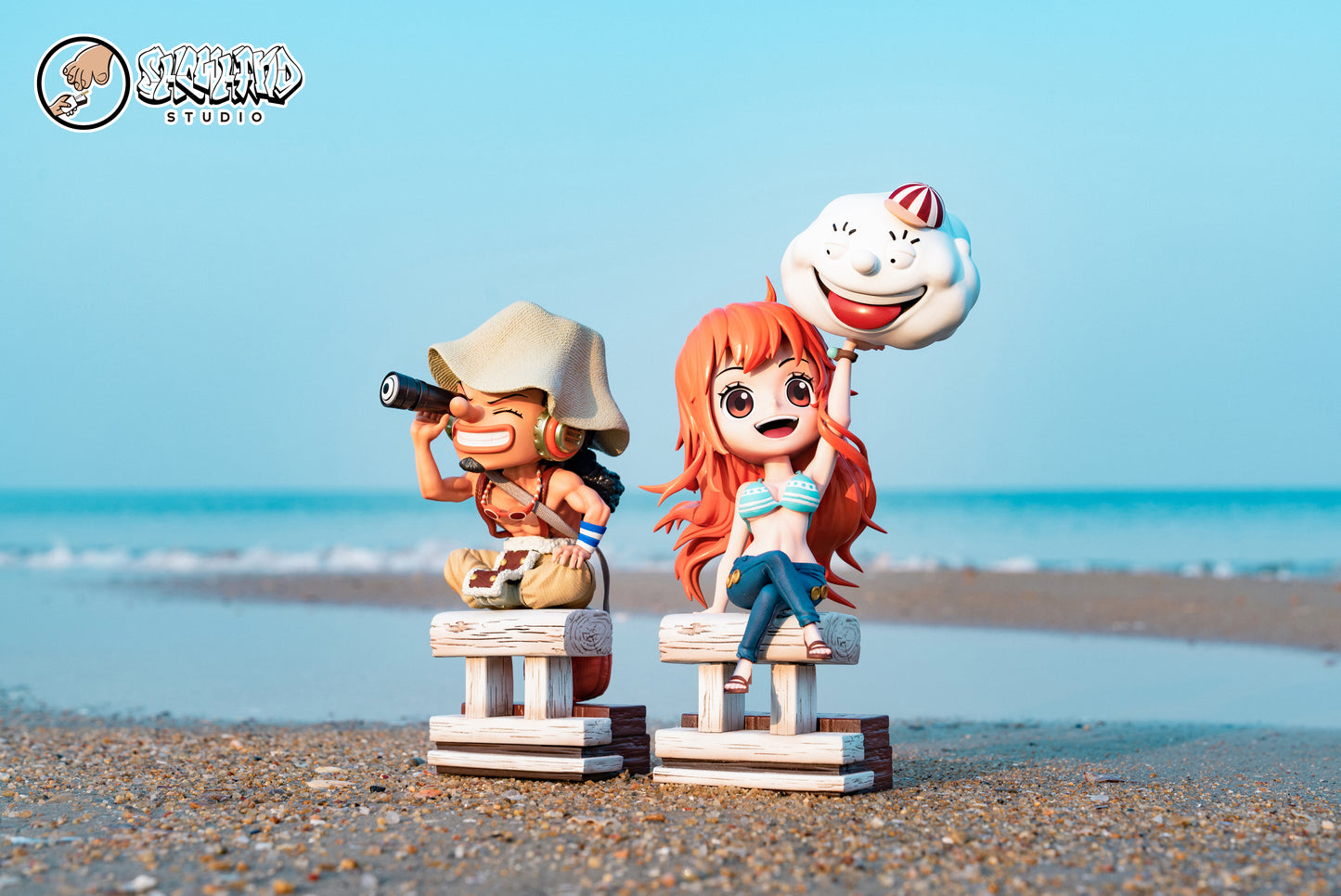 SHOWHAND STUDIO – ONE PIECE: STRAW HAT PIRATES SERIES, NAMI AND USOPP [IN STOCK]