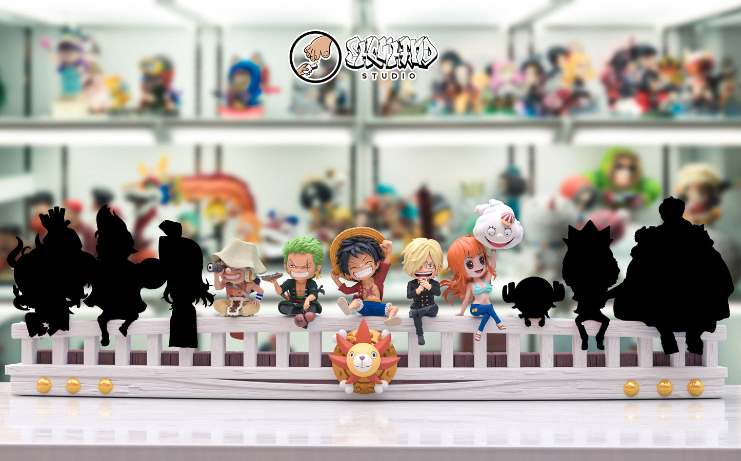 SHOWHAND STUDIO – ONE PIECE: STRAW HAT PIRATES SERIES, NAMI AND USOPP [IN STOCK]