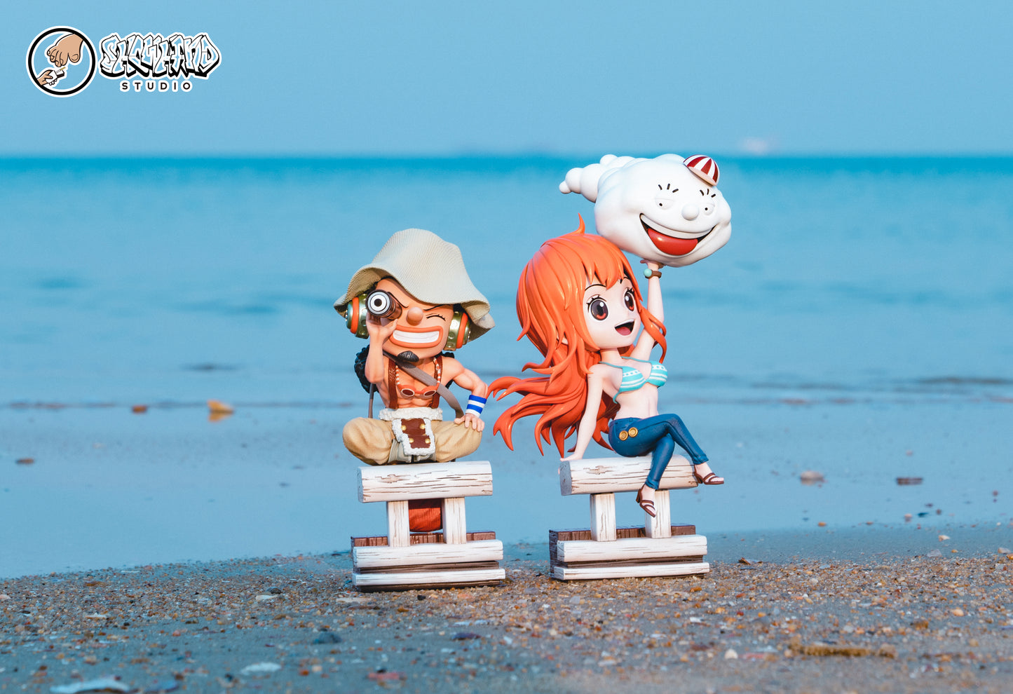 SHOWHAND STUDIO – ONE PIECE: STRAW HAT PIRATES SERIES, NAMI AND USOPP [IN STOCK]