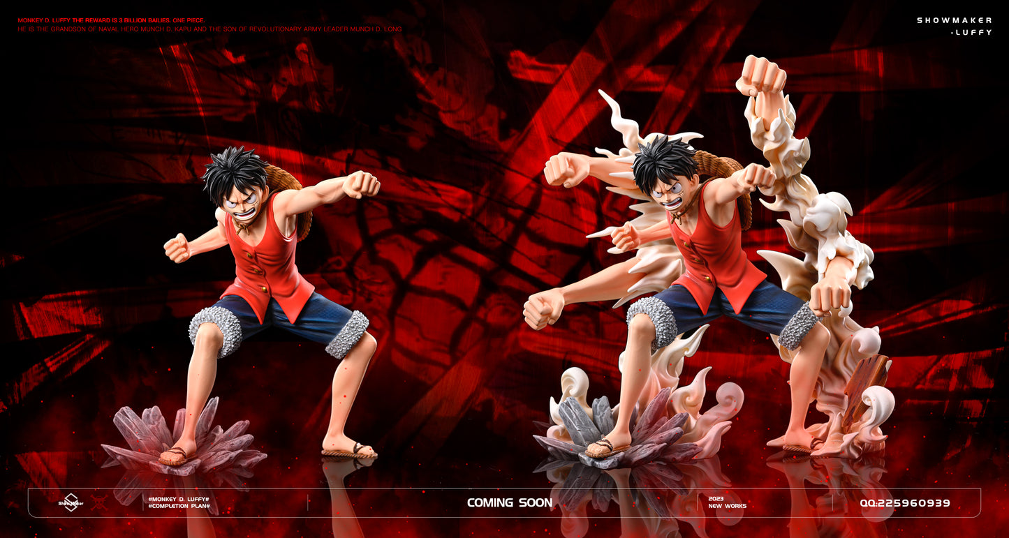 SHOW MAKER STUDIO – ONE PIECE: LUFFY SERIES 2. GATLING LUFFY [PRE-ORDER]