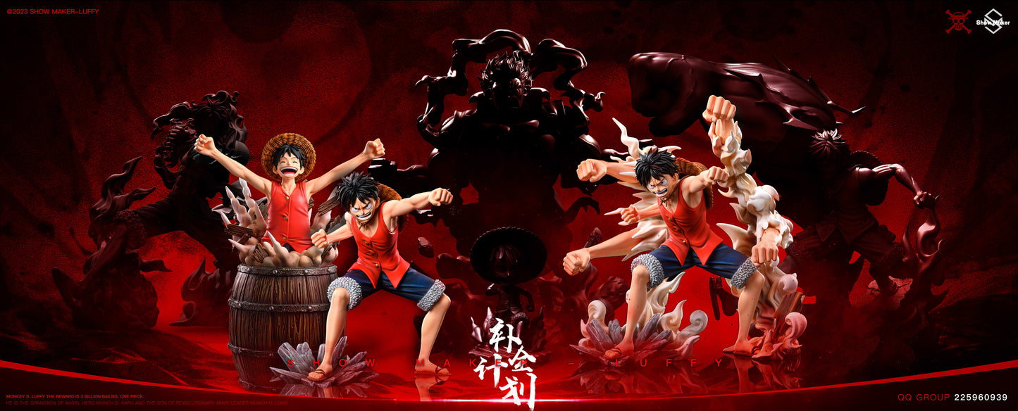 SHOW MAKER STUDIO – ONE PIECE: LUFFY SERIES 2. GATLING LUFFY [PRE-ORDER]