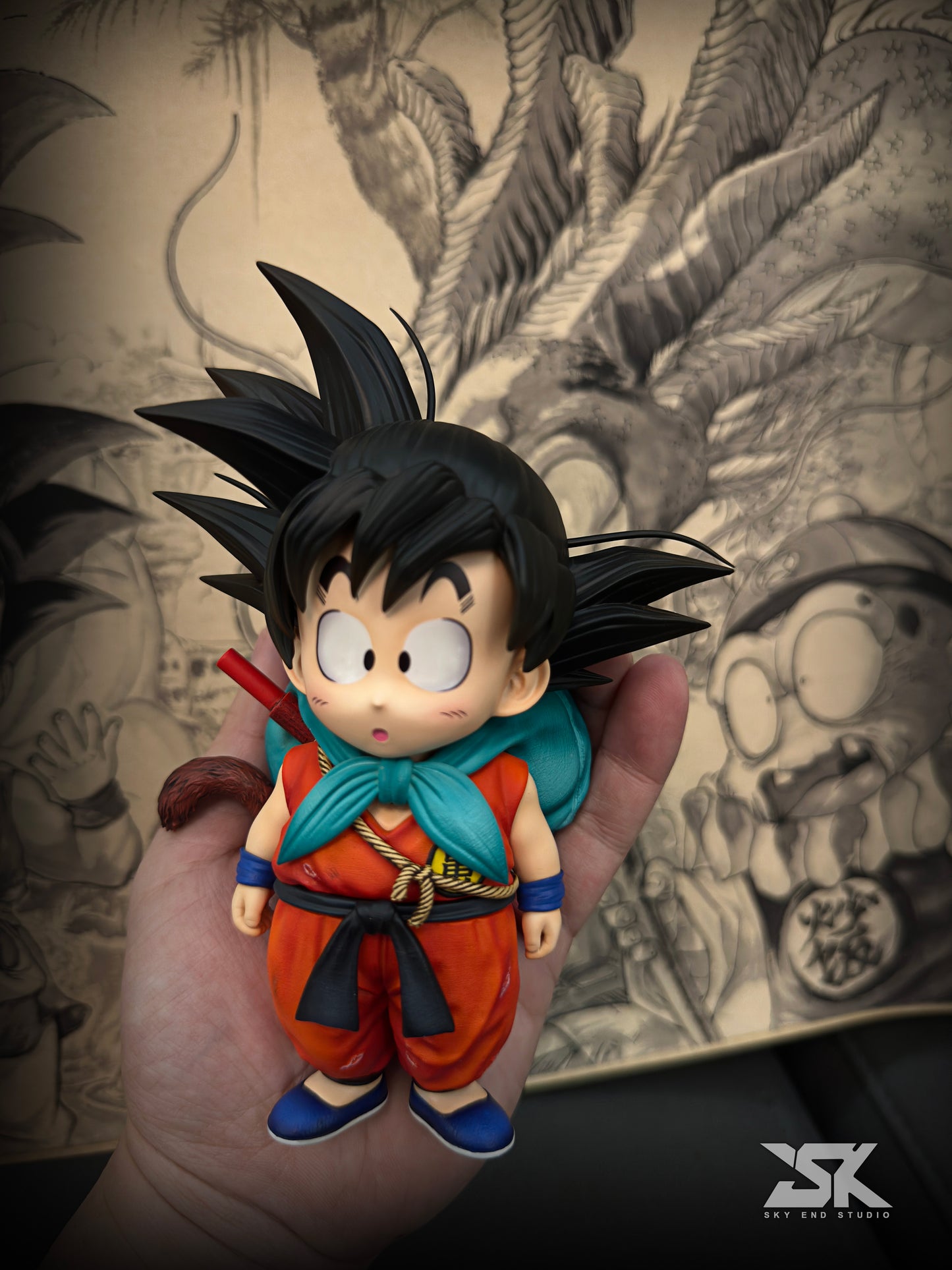SKY END STUDIO – DRAGON BALL: WEST CITY KID GOKU [IN STOCK]