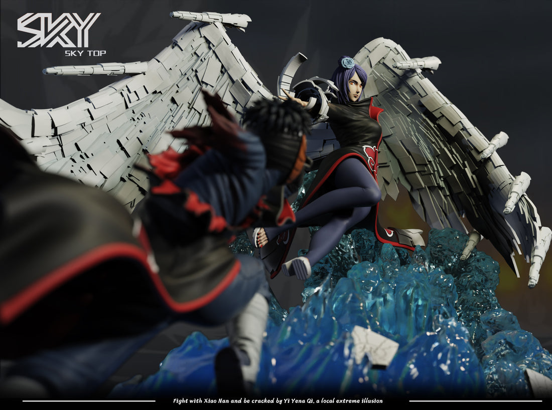 SKY TOP STUDIO NARUTO BATTLE SERIES 2. KONAN VS OBITO [PREORDER