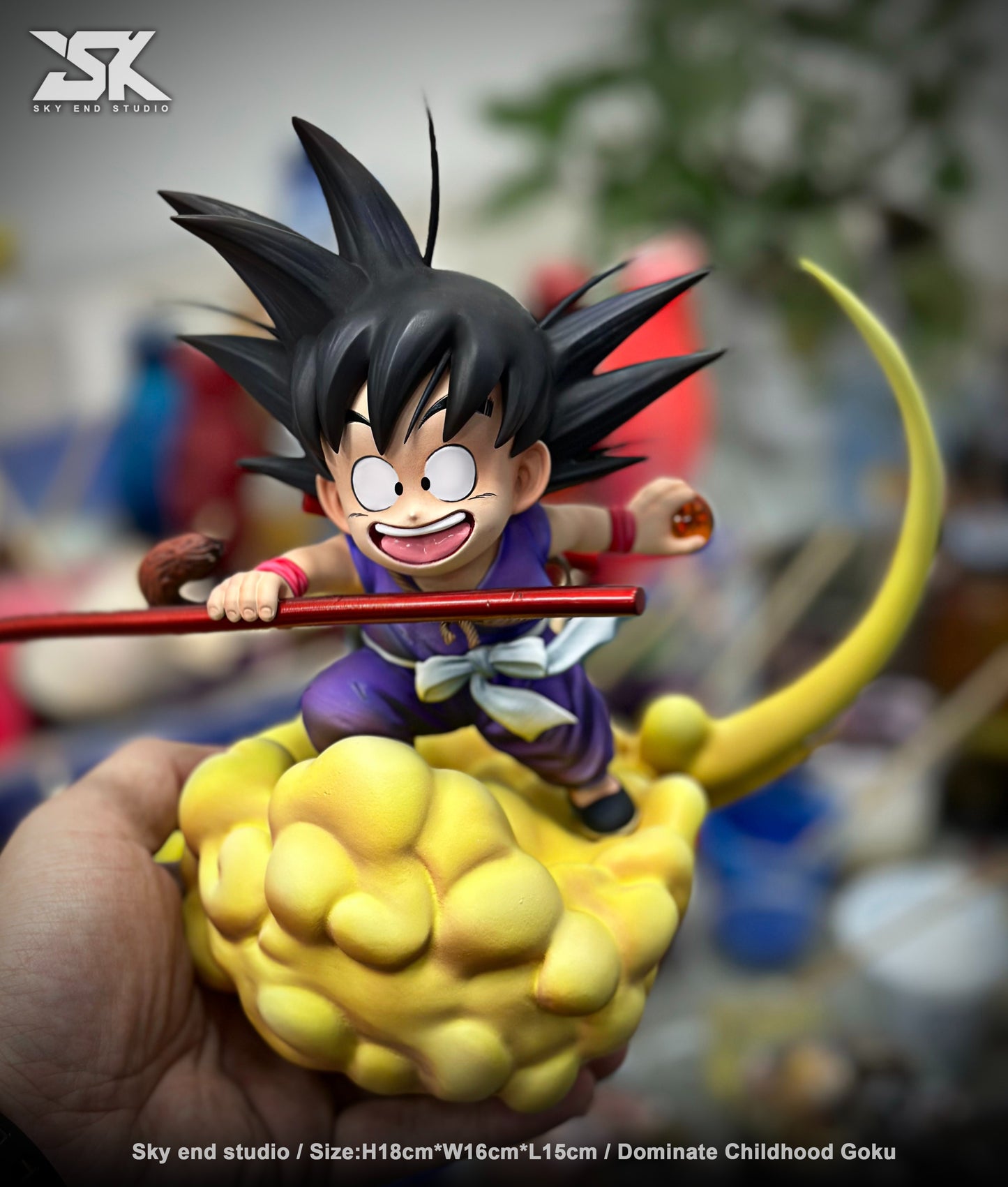 SKY END STUDIO - DRAGON BALL FLYING NIMBUS KID GOKU 3