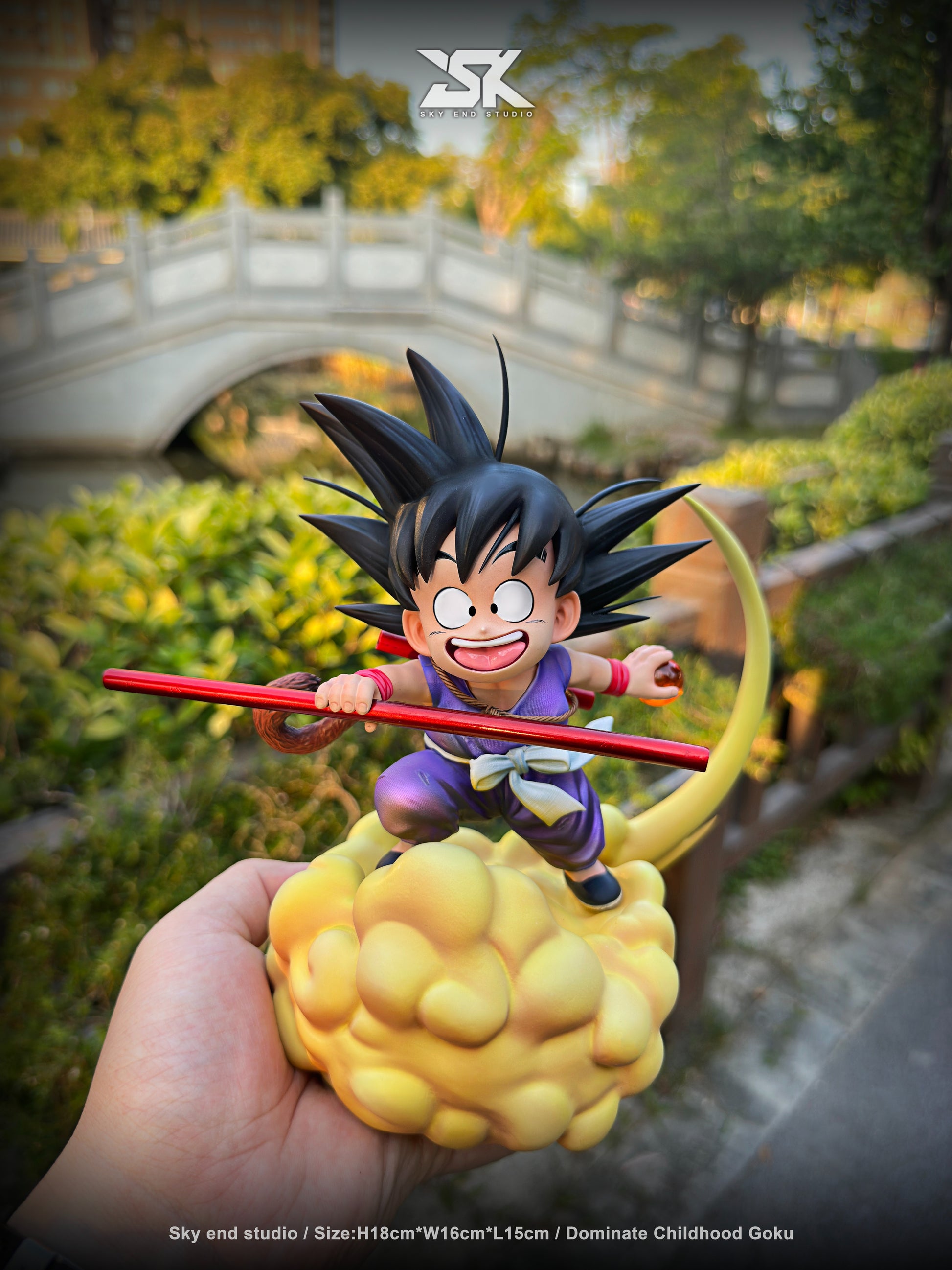 SKY END STUDIO - DRAGON BALL FLYING NIMBUS KID GOKU 5