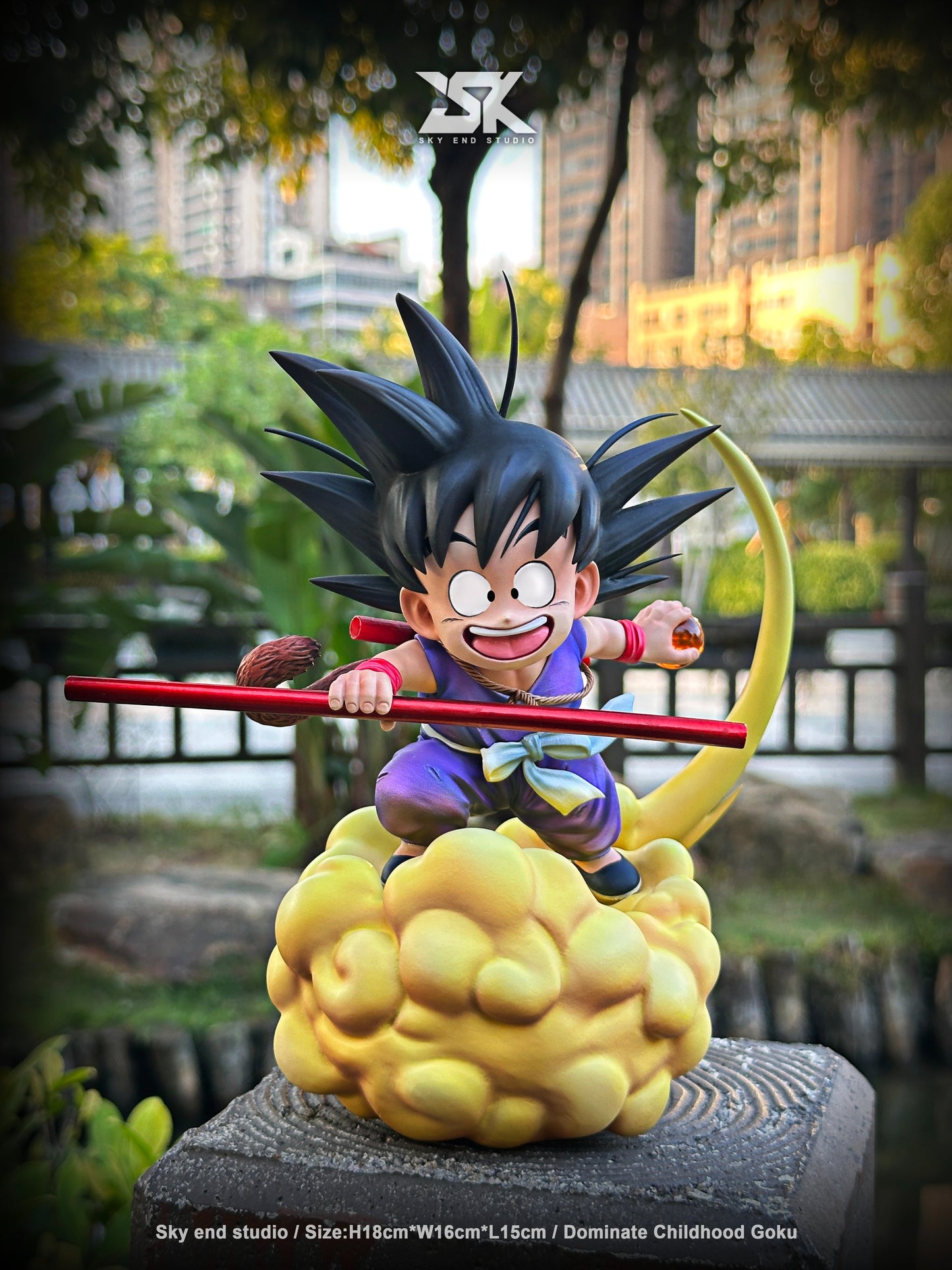 SKY END STUDIO - DRAGON BALL FLYING NIMBUS KID GOKU 6
