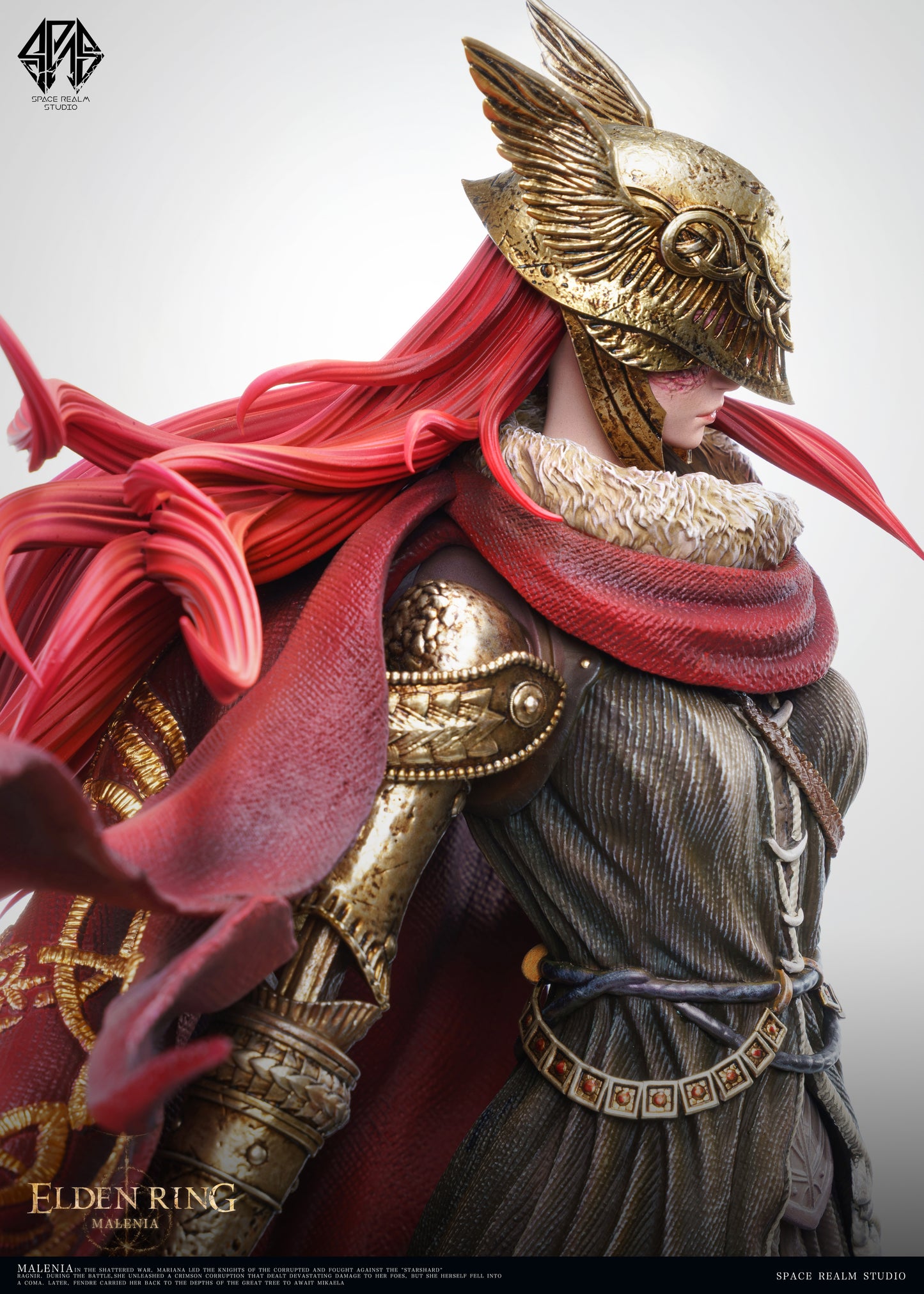 SPACE REALM STUDIO - ELDEN RING: SSS LEVEL STATUE SERIES 1. MALENIA, BLADE OF MIQUELLA [PRE-ORDER]