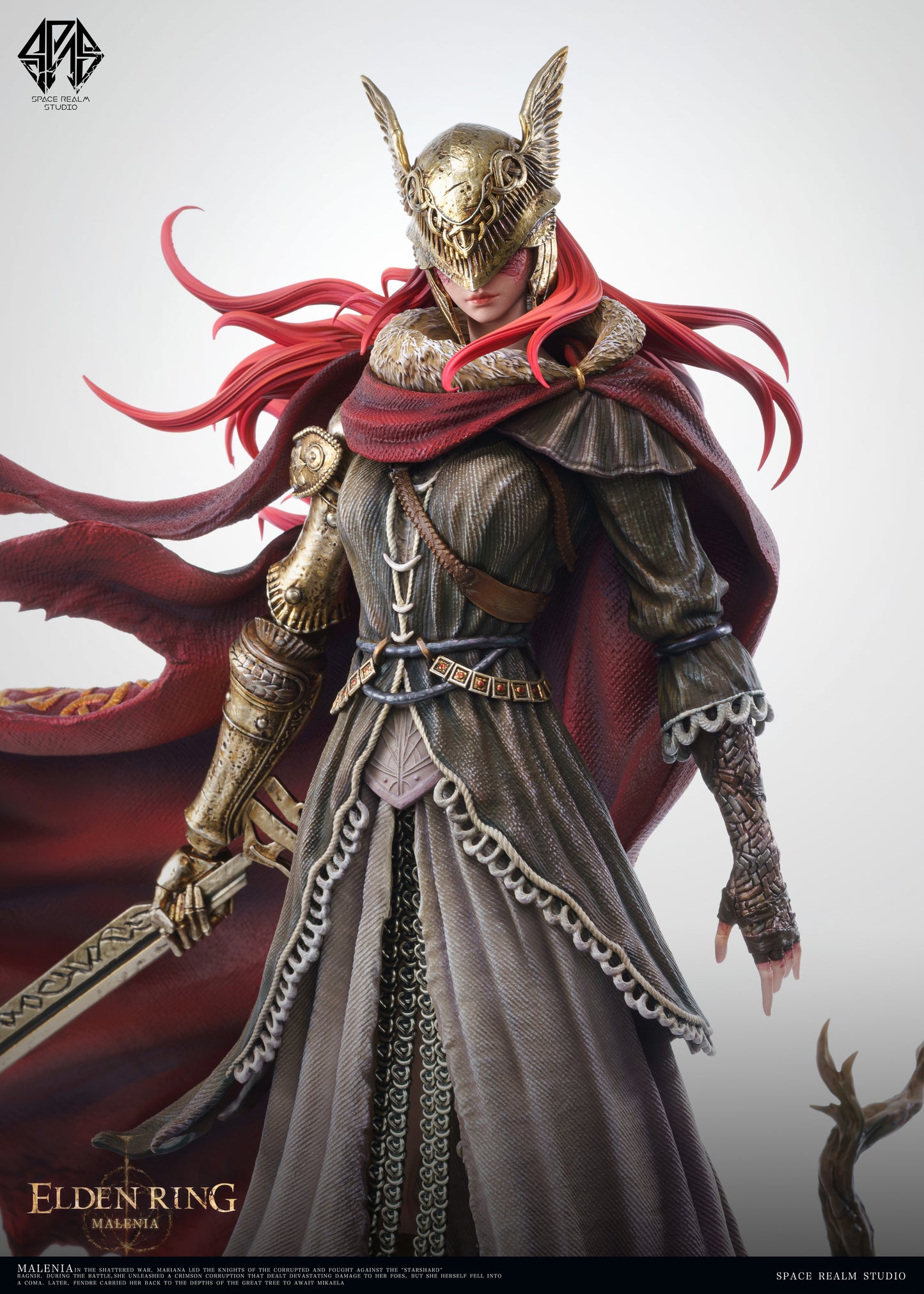 SPACE REALM STUDIO - ELDEN RING: SSS LEVEL STATUE SERIES 1. MALENIA, BLADE OF MIQUELLA [PRE-ORDER]