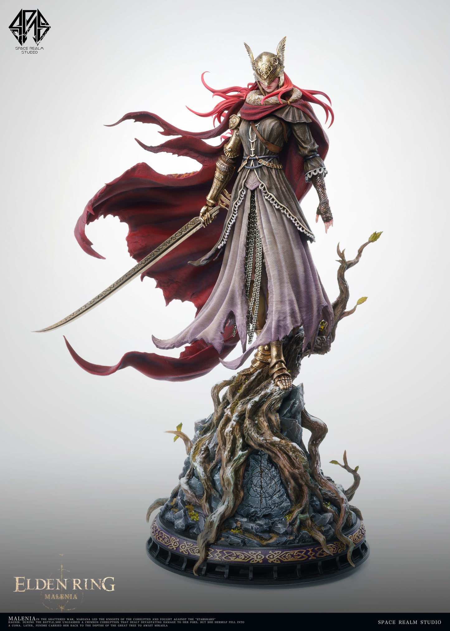 SPACE REALM STUDIO - ELDEN RING: SSS LEVEL STATUE SERIES 1. MALENIA, BLADE OF MIQUELLA [PRE-ORDER]