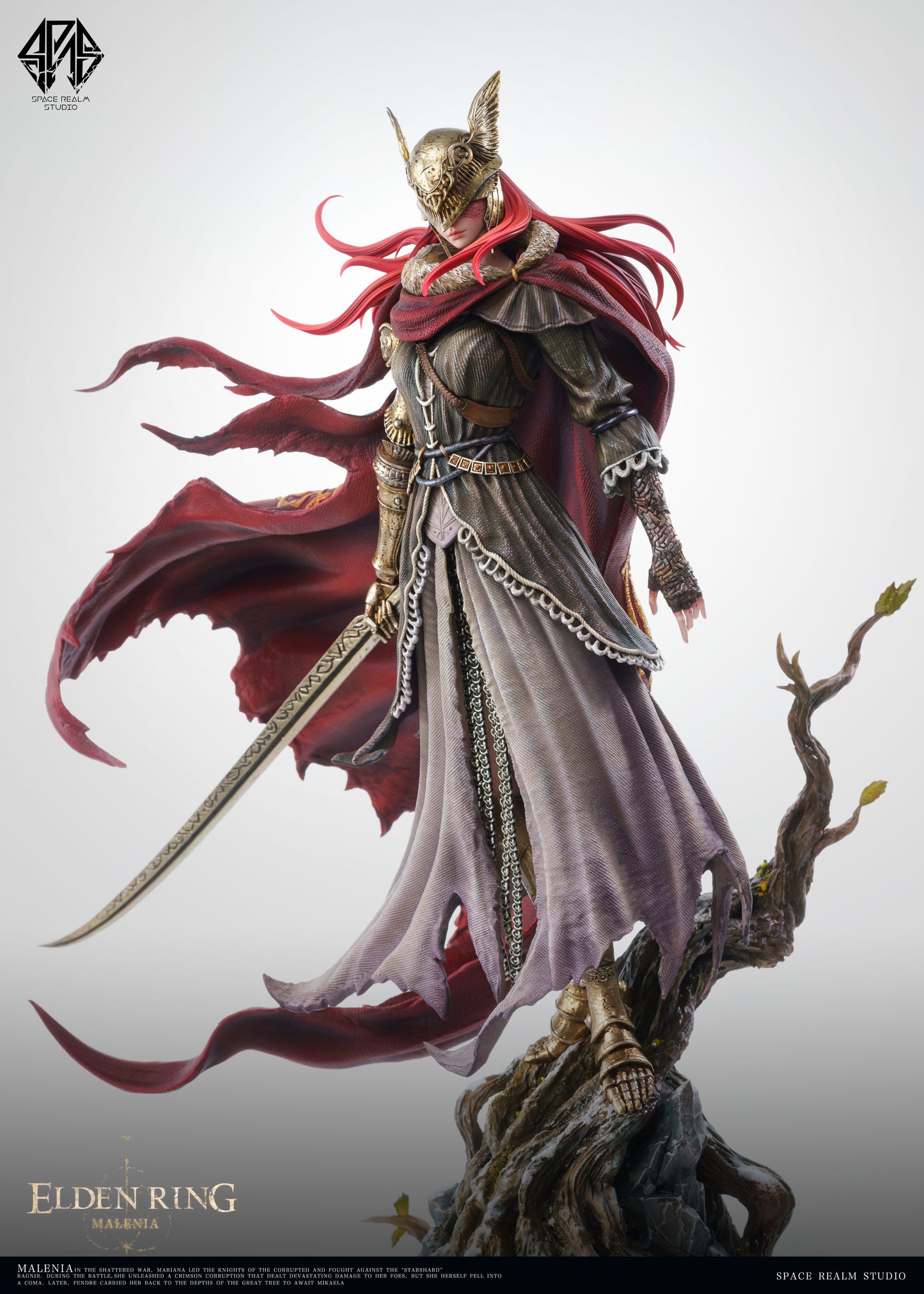 SPACE REALM STUDIO - ELDEN RING: SSS LEVEL STATUE SERIES 1. MALENIA, BLADE OF MIQUELLA [PRE-ORDER]