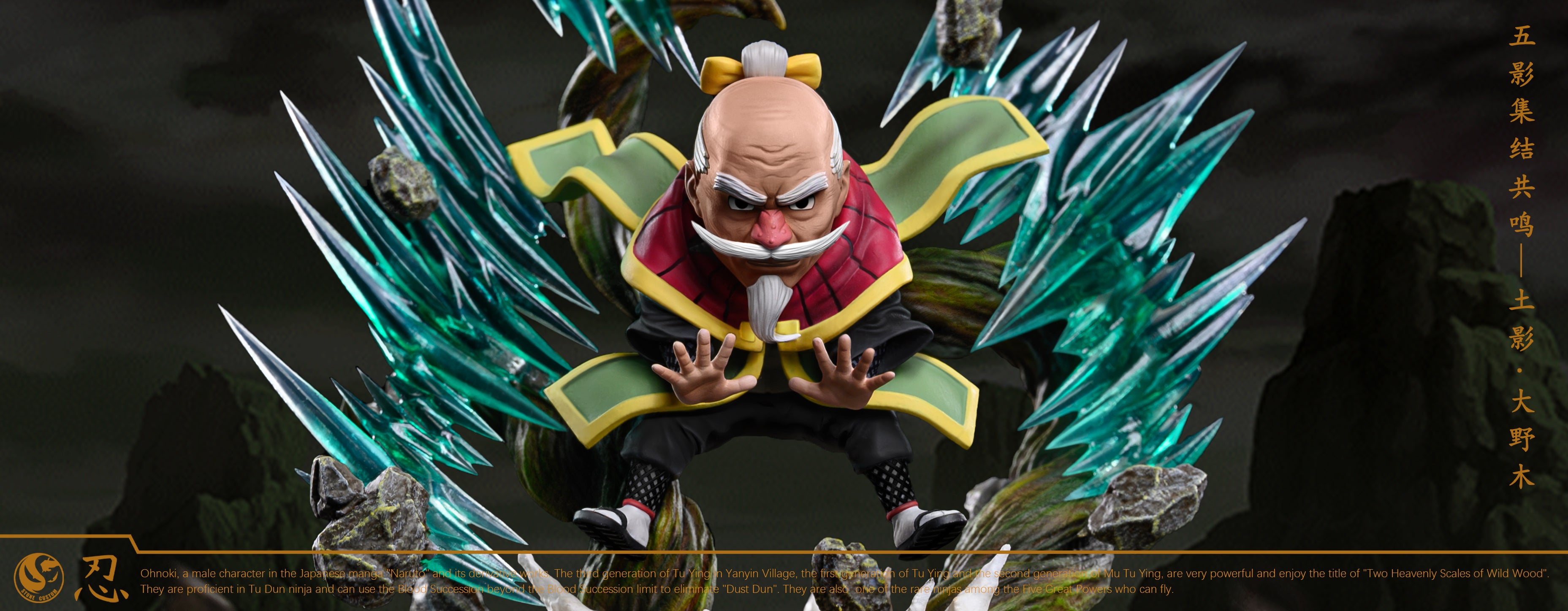 STONE CUSTOM STUDIO – NARUTO: MADARA VS 5 KAGE SERIES 3