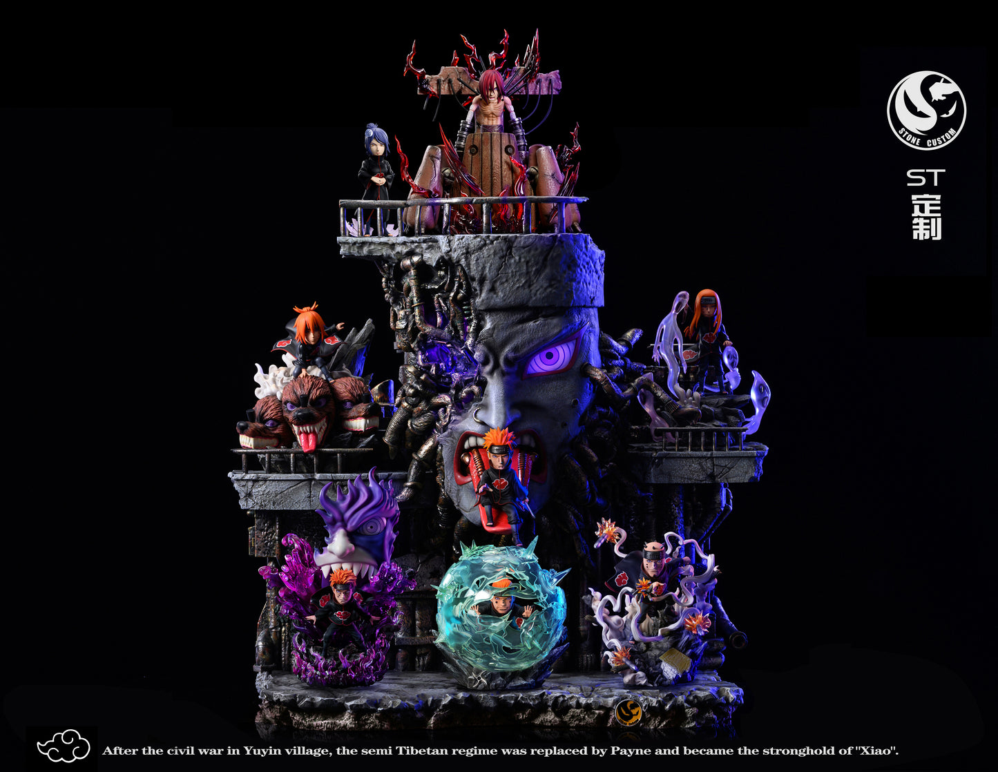 STONE CUSTOM STUDIO – NARUTO: SIX PATHS OF PATH, NAGATO AND KONAN [SOLD OUT]