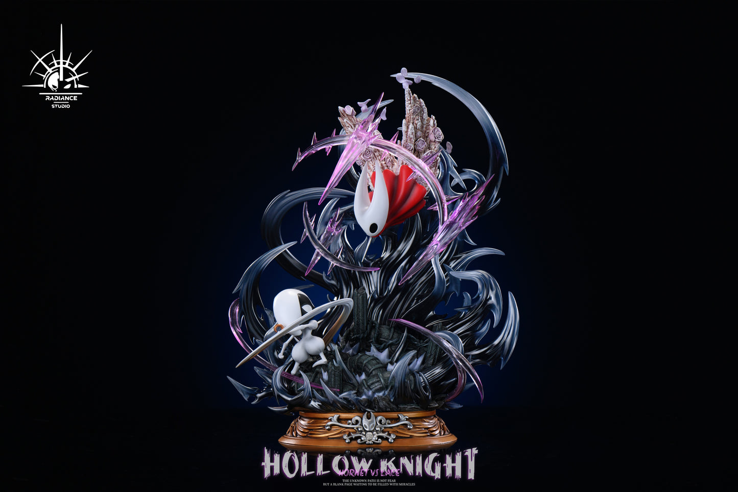 STONE CUSTOM x RADIANCE STUDIO - HOLLOW KNIGHT: 6. HORNET VS LACE [PRE-ORDER]