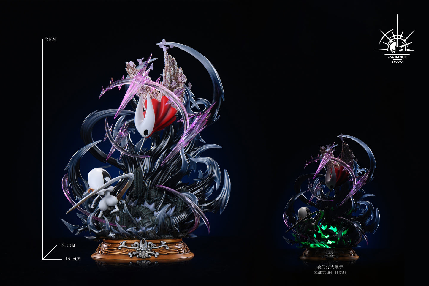 STONE CUSTOM x RADIANCE STUDIO - HOLLOW KNIGHT: 6. HORNET VS LACE [PRE-ORDER]