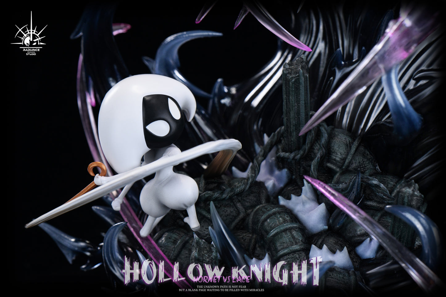 STONE CUSTOM x RADIANCE STUDIO - HOLLOW KNIGHT: 6. HORNET VS LACE [PRE-ORDER]