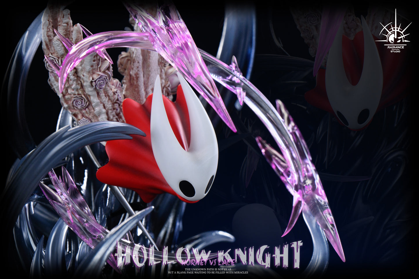 STONE CUSTOM x RADIANCE STUDIO - HOLLOW KNIGHT: 6. HORNET VS LACE [PRE-ORDER]