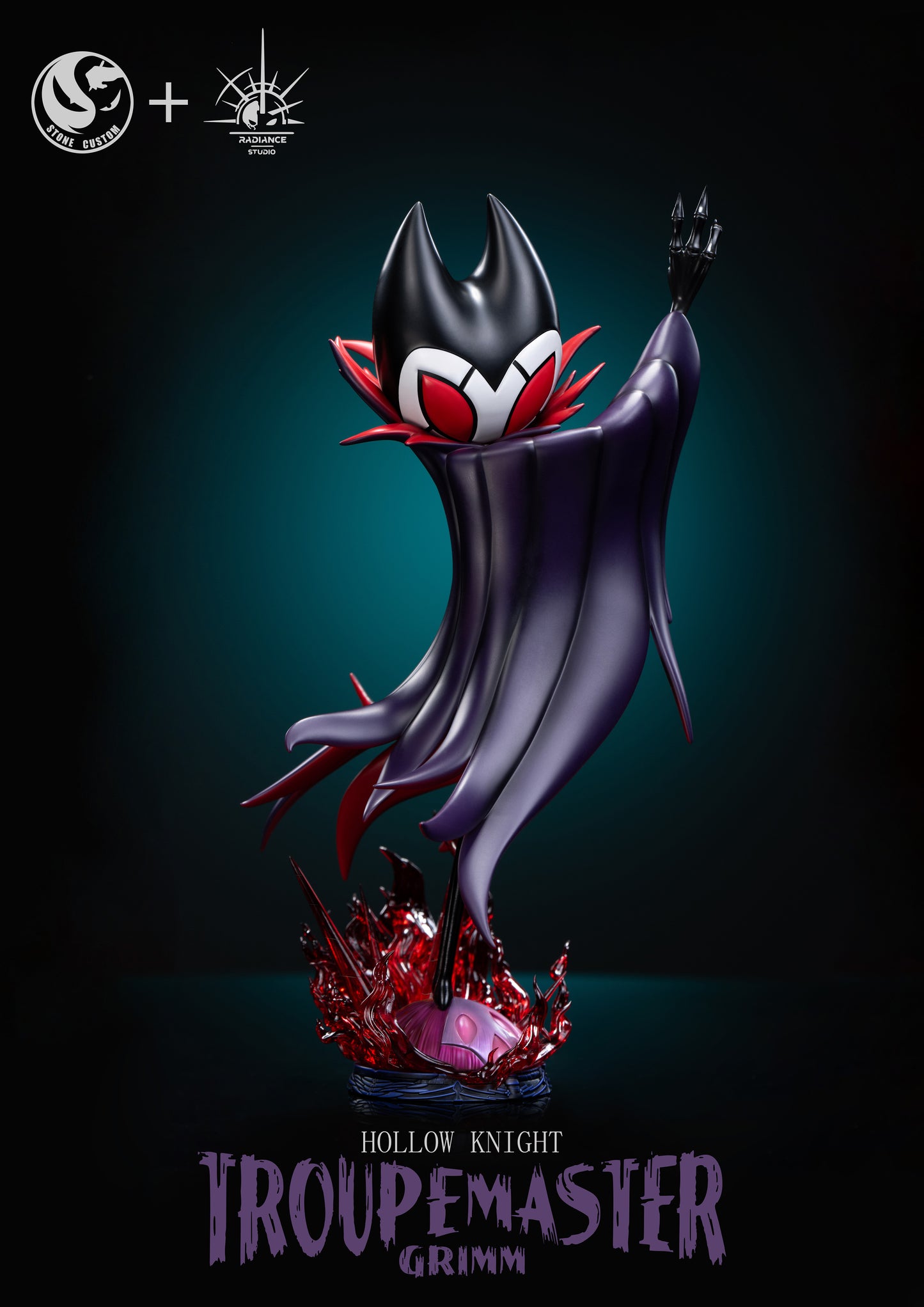STONE CUSTOM x RADIANCE STUDIO – HOLLOW KNIGHT: 3. TROUPE MASTER GRIMM [PRE-ORDER]