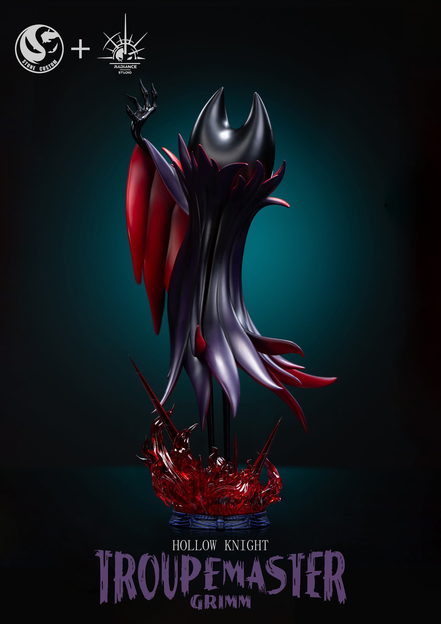 STONE CUSTOM x RADIANCE STUDIO – HOLLOW KNIGHT: 3. TROUPE MASTER GRIMM [PRE-ORDER]