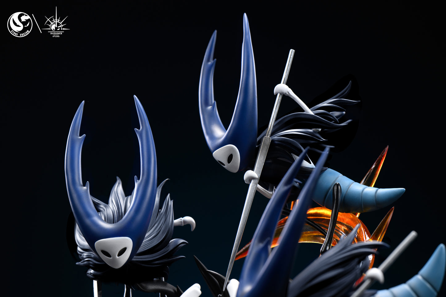 STONE CUSTOM x RADIANCE STUDIO – HOLLOW KNIGHT: 5. THE KNIGHT VS MANTIS LORDS [PRE-ORDER]