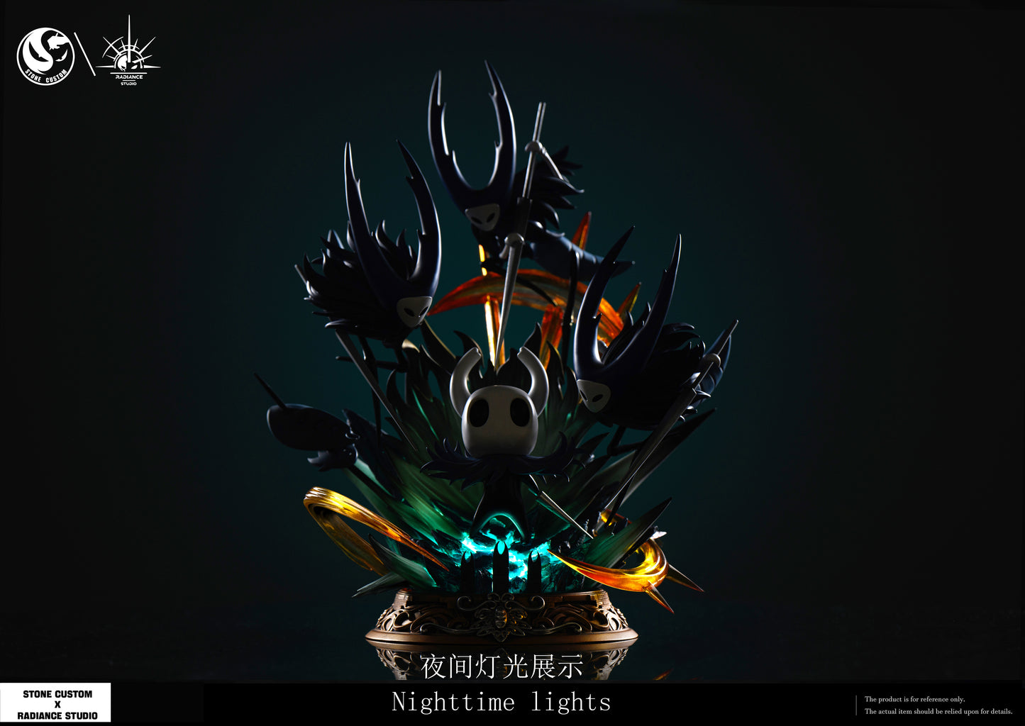 STONE CUSTOM x RADIANCE STUDIO – HOLLOW KNIGHT: 5. THE KNIGHT VS MANTIS LORDS [PRE-ORDER]