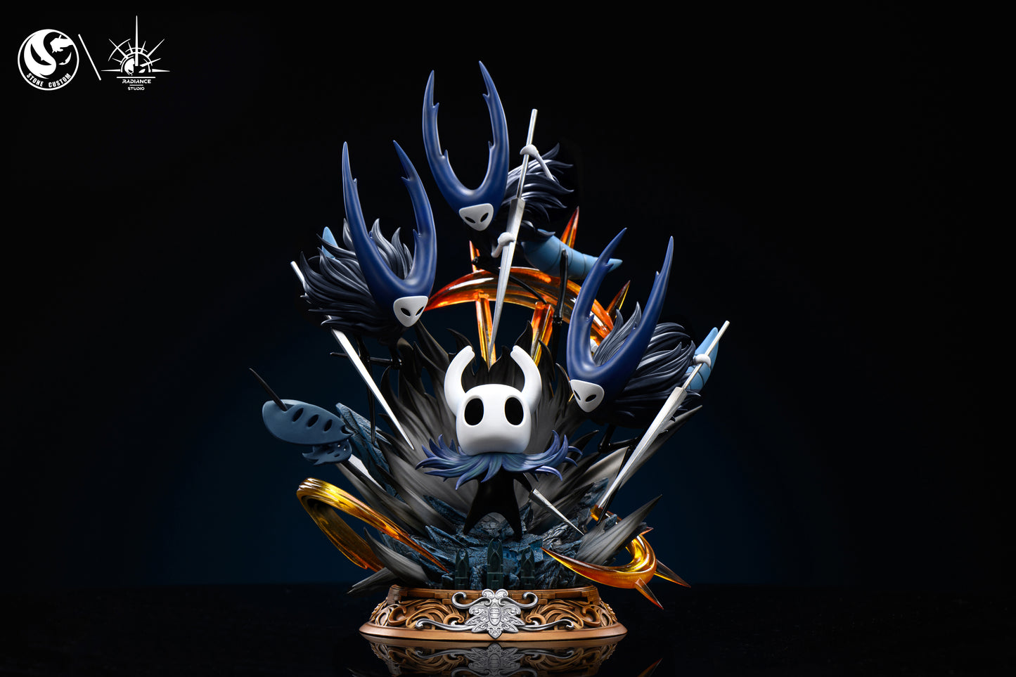 STONE CUSTOM x RADIANCE STUDIO – HOLLOW KNIGHT: 5. THE KNIGHT VS MANTIS LORDS [PRE-ORDER]