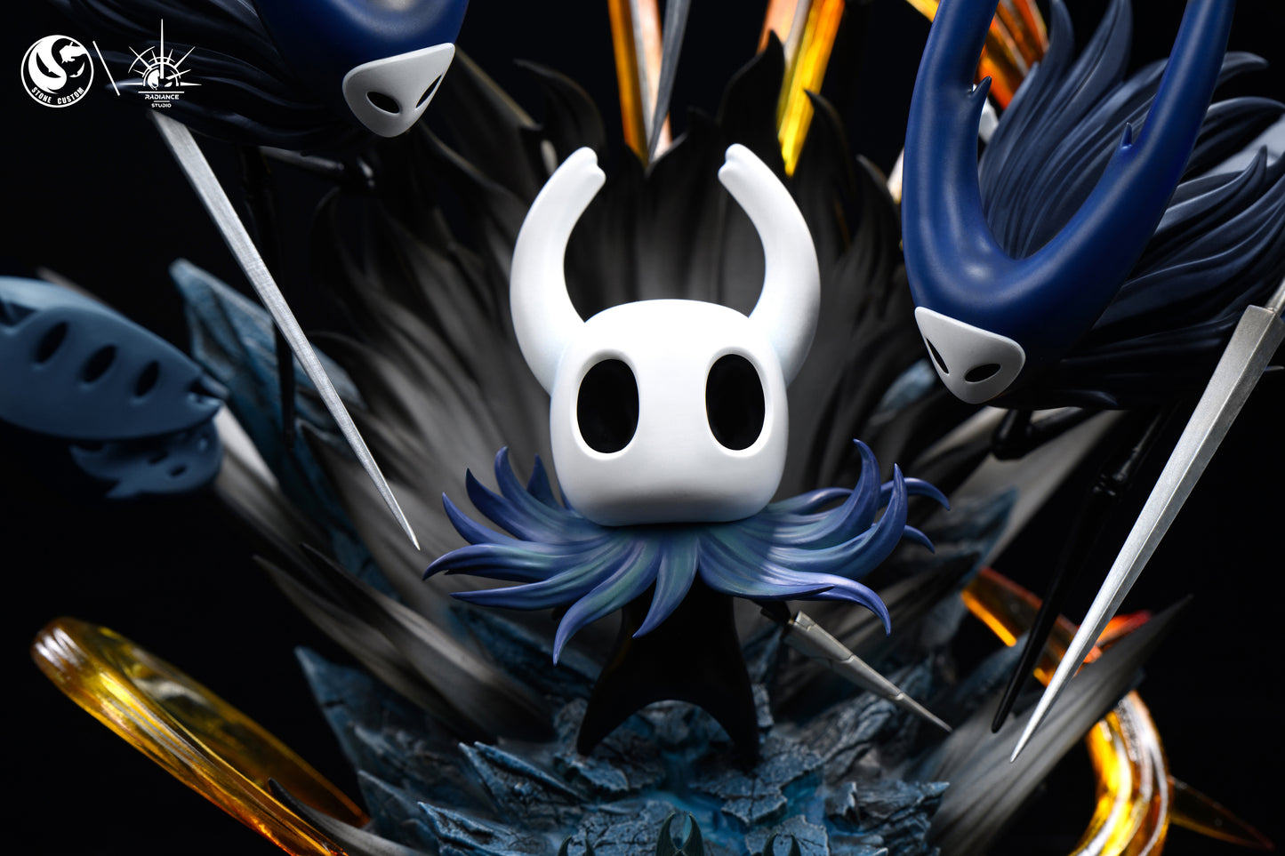 STONE CUSTOM x RADIANCE STUDIO – HOLLOW KNIGHT: 5. THE KNIGHT VS MANTIS LORDS [PRE-ORDER]