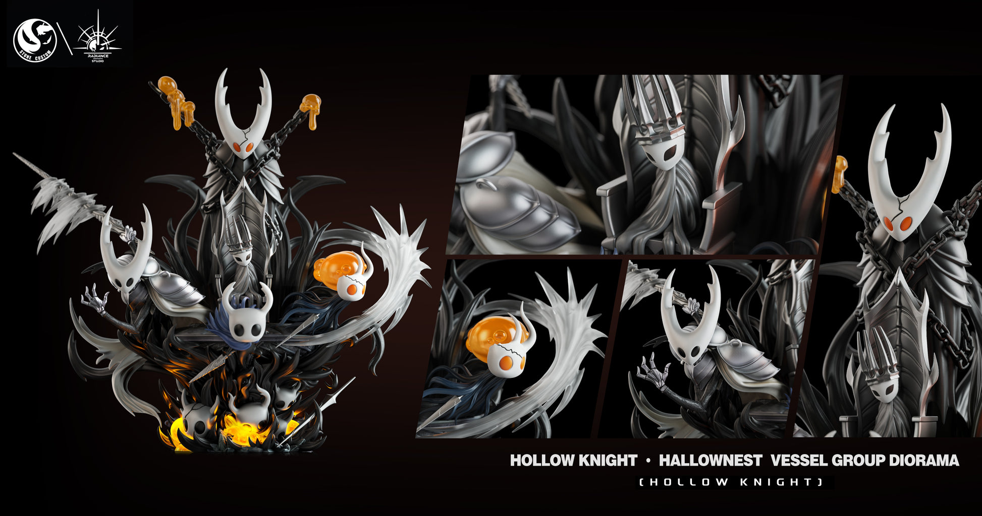 STONE CUSTOM x RADIANCE STUDIO - HOLLOW KNIGHT 7. VESSELS OF THE VOID 2